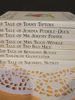 Lot of 8 Beatrix Potter Mini Books The Original Peter Rabbit Books Hardcover